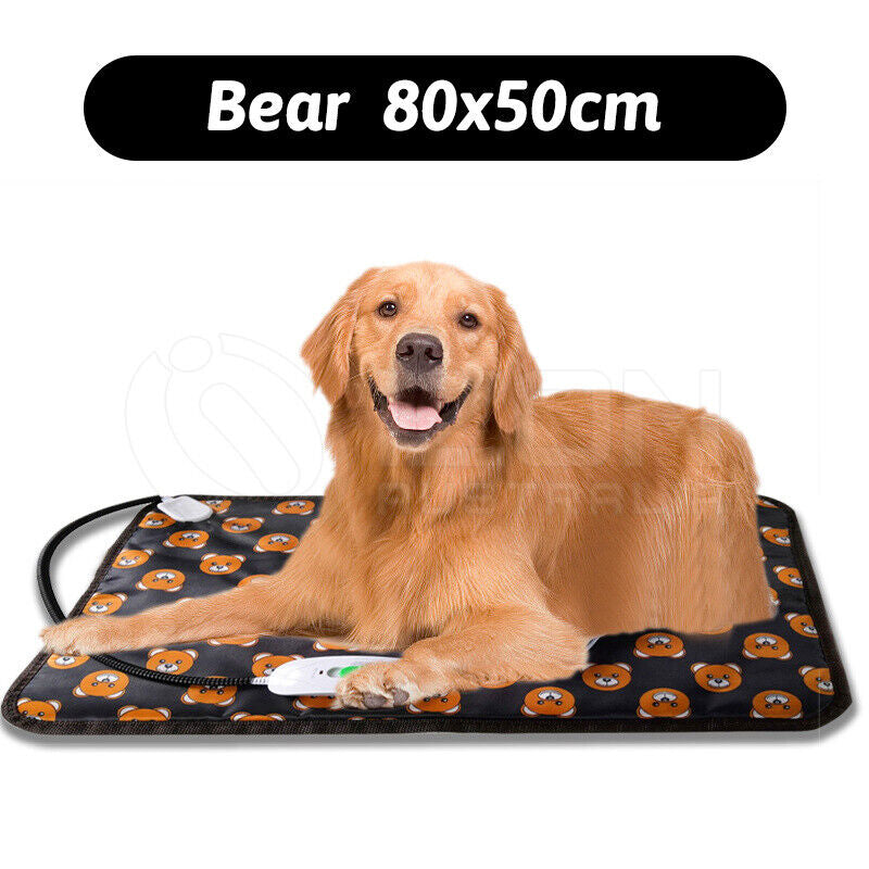 Ultimate Large Waterproof Electric Heat Mat for Pets - Cozy Warmer Pad with AU Plug