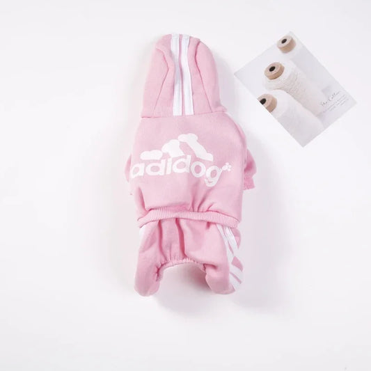 Stylish and Cozy Pet Jumpsuit for French Bulldogs, Chihuahuas, and Pugs - Perfect Autumn/Winter Outfit for Small to Medium Dogs