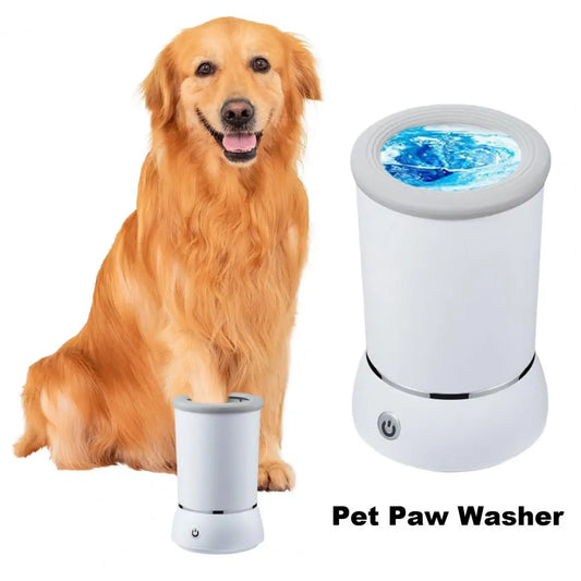 Revolutionary Automatic Dog Paw Washer: Rechargeable Foot Cleaner for Small, Medium, and Large Breeds