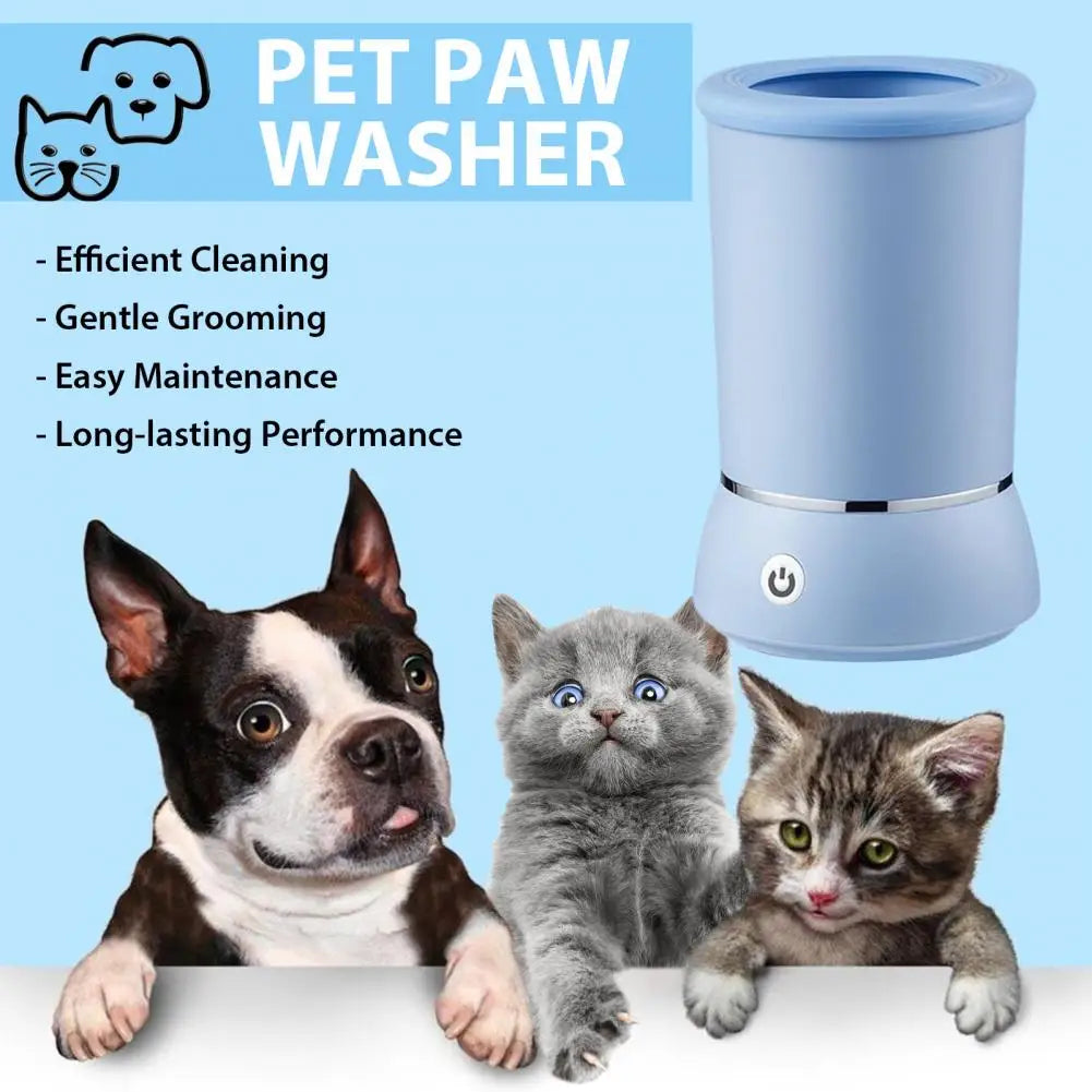 Revolutionary Automatic Dog Paw Washer: Rechargeable Foot Cleaner for Small, Medium, and Large Breeds